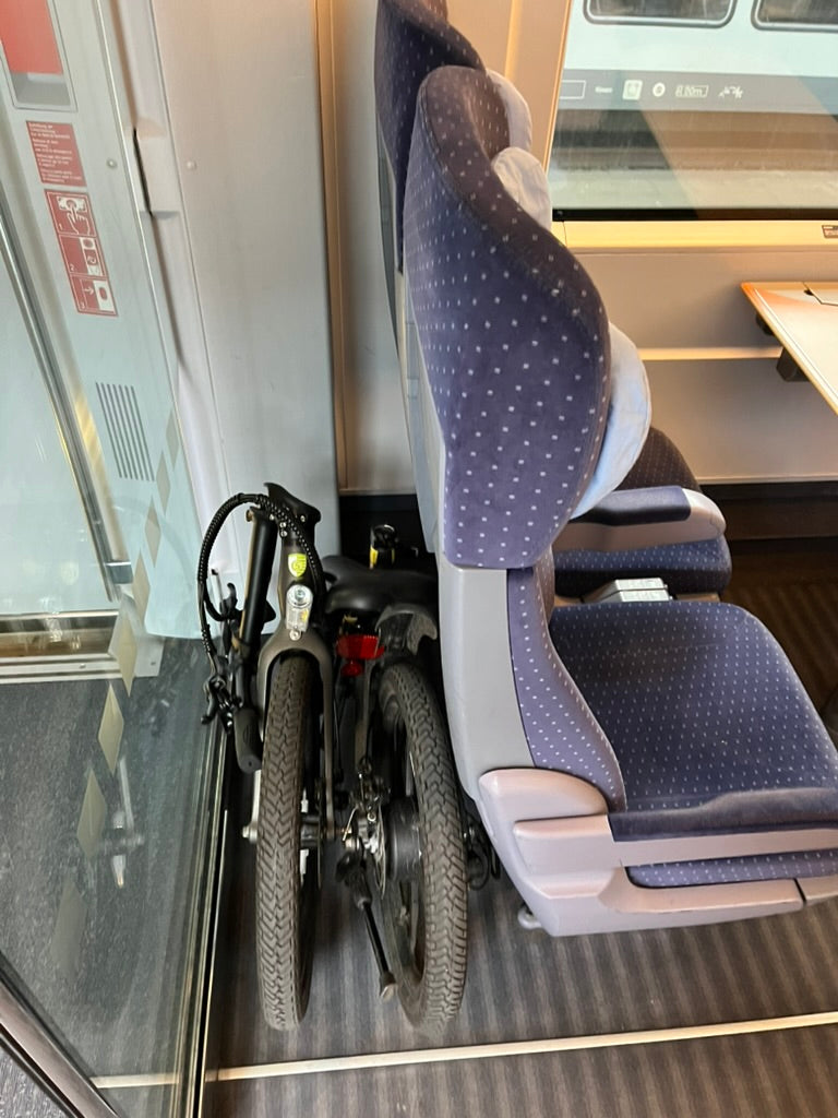 E-folding bike F11 MagPuma with transport bag