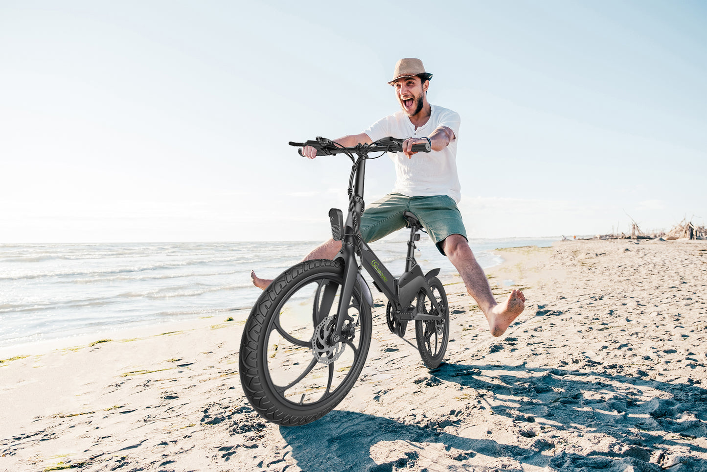 E-folding bike F11 MagPuma with transport bag