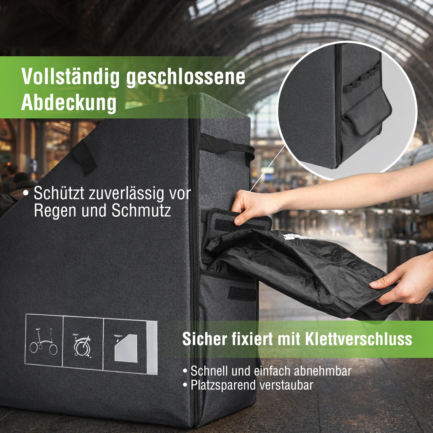 Faltrad-Transportbox für SachsenRAD F2, F3, F11, F12