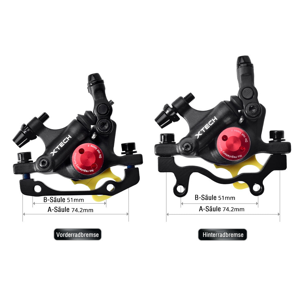 Hydraulic disc brake set for e-bikes R6 / R6 Neo / R8 Flex , Flex II / R8 Ranger