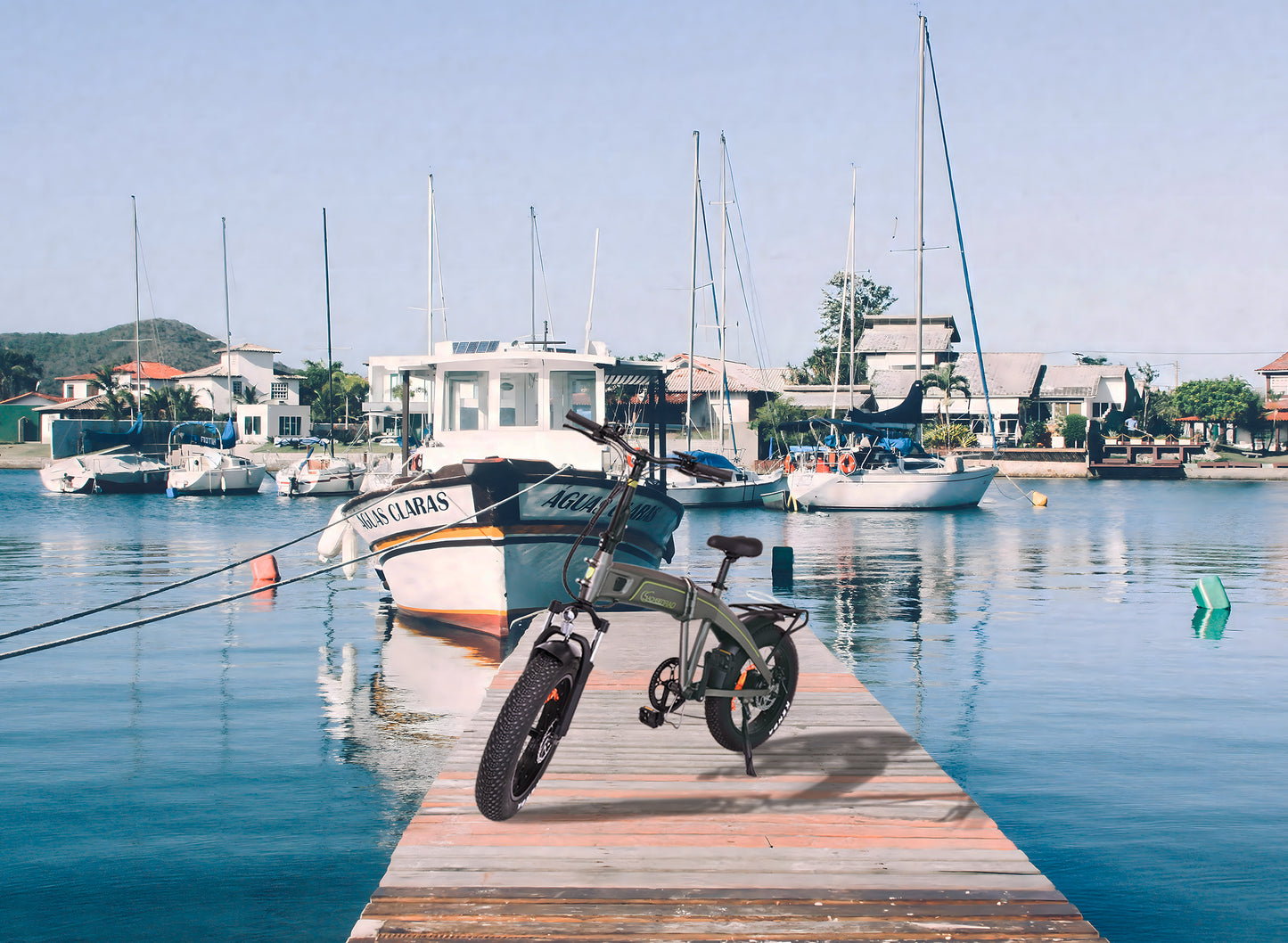 E-folding bike F6 Safari with 85 Nm off-road motor