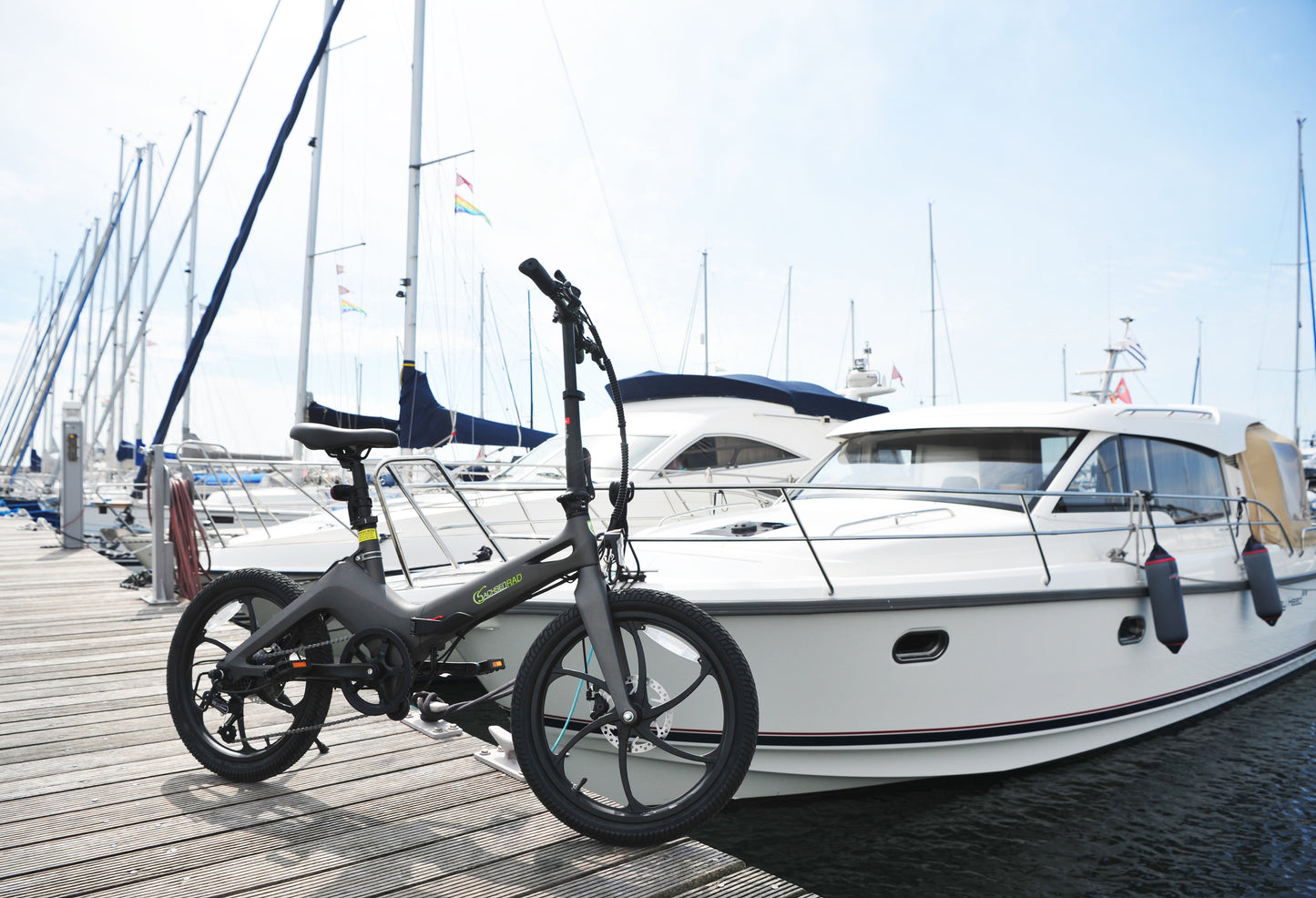 E-folding bike F11 MagPuma with transport bag