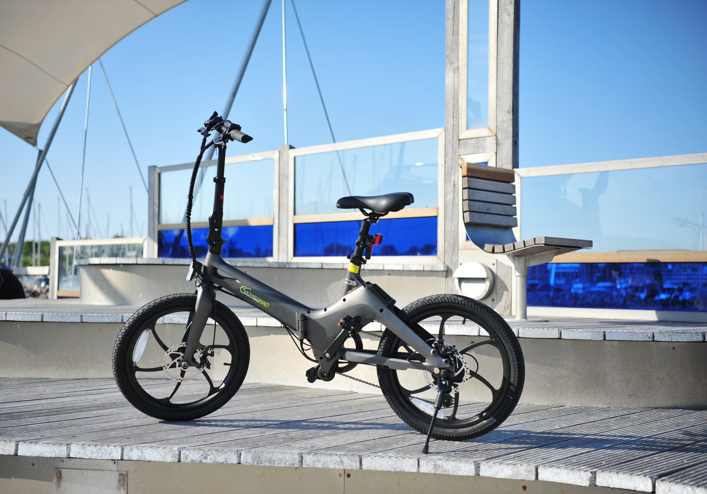 E-folding bike F11 MagPuma with transport bag