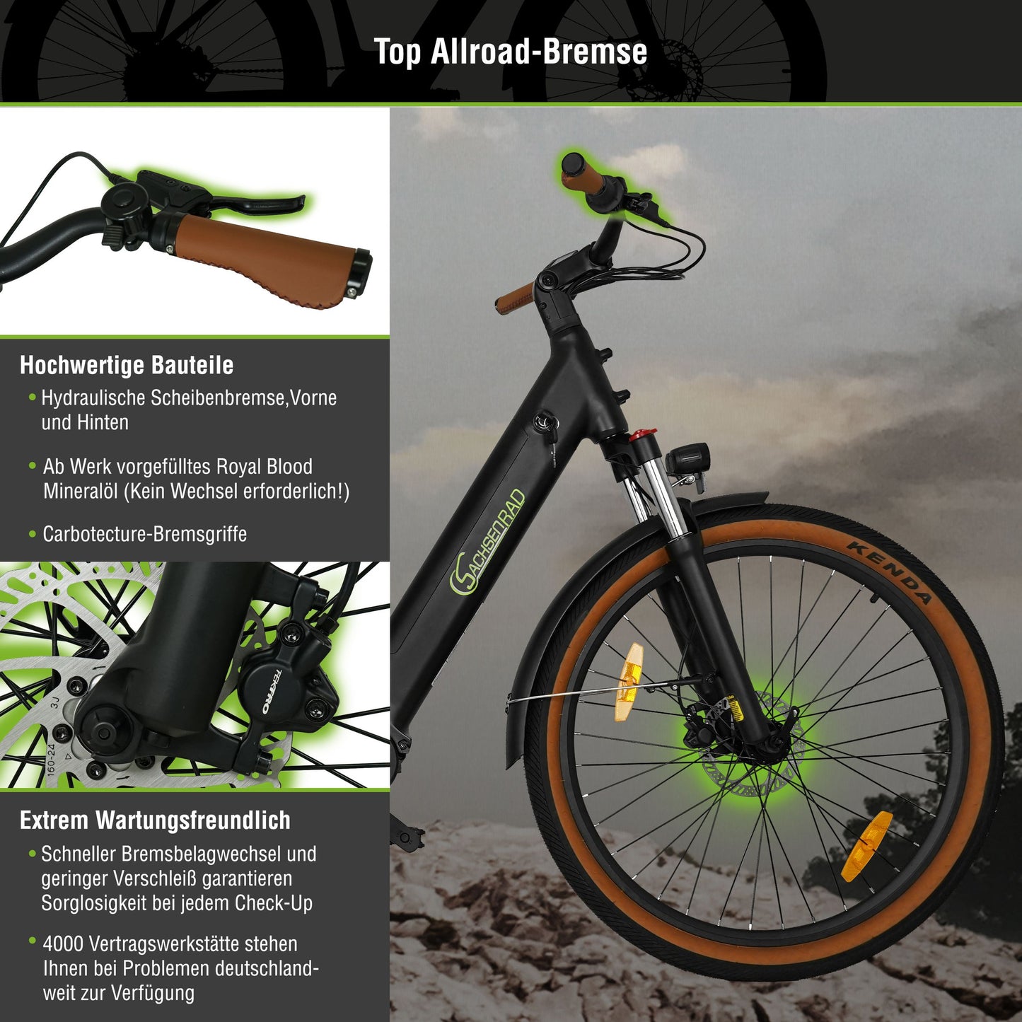 E-SUV CityBike C5R Centro with belt drive