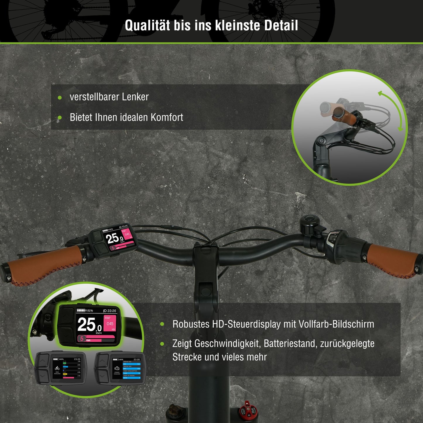 E-SUV CityBike C5R Centro with belt drive