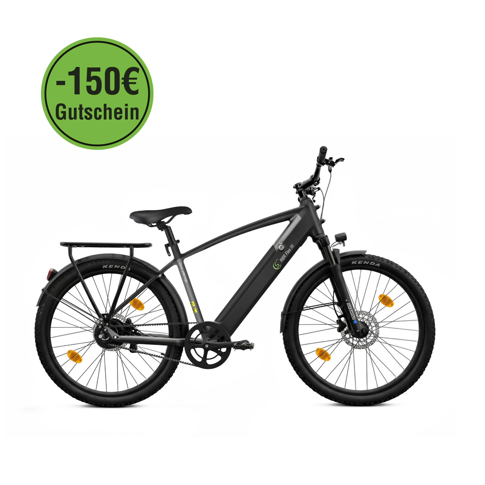 sachsendreier rennrad E-Trekking-Bike R8R Flex III mit Gepäckträger – SachsenRAD Type:Zip Hoodie Stevens Camino Pro Di2 Power Connector Orientation: Top