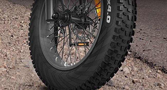 E-folding bike F6 Safari with 85 Nm off-road motor