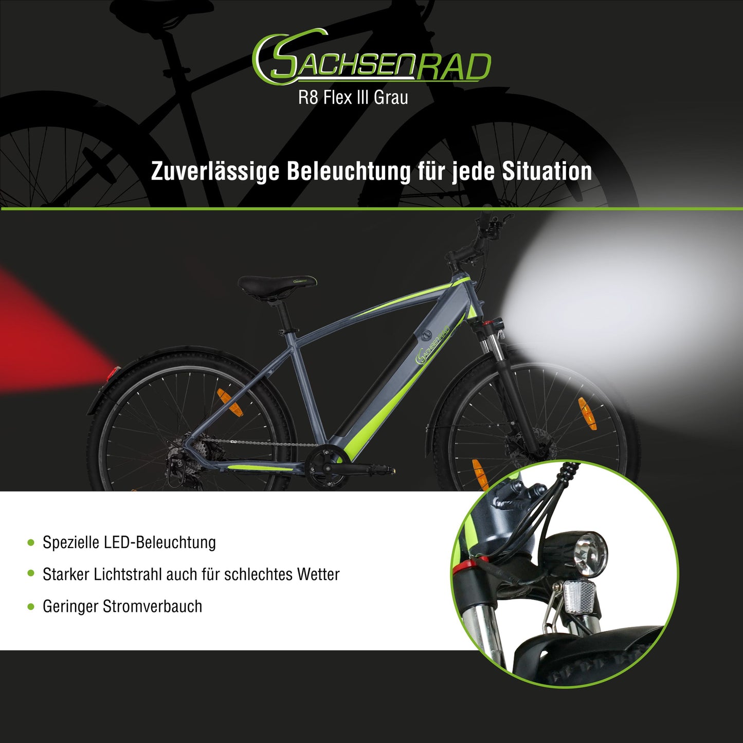 [Gebraucht] E-Racing Mountainbike R8 Flex III