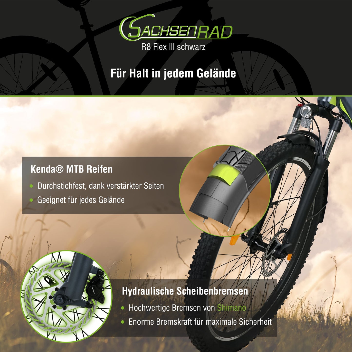 [Gebraucht] E-Racing Mountainbike R8 Flex III