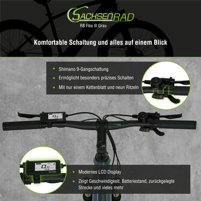 [Gebraucht] E-Racing Mountainbike R8 Flex III