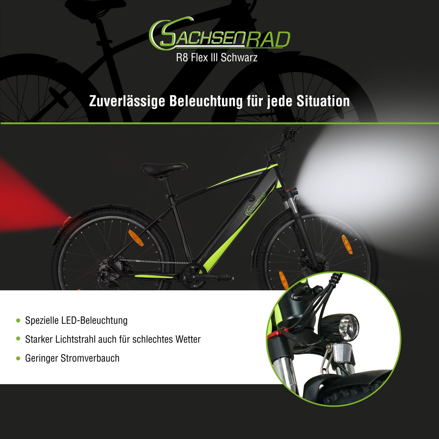 E-Racing Mountain Bike R8 Flex III