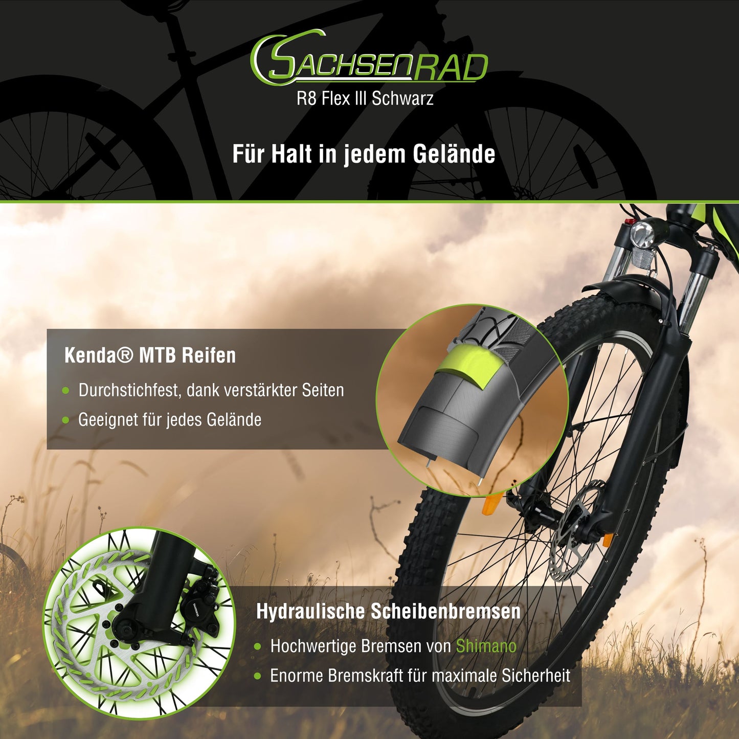 [Gebraucht] E-Racing Mountainbike R8 Flex III
