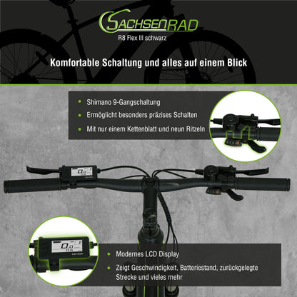 [Gebraucht] E-Racing Mountainbike R8 Flex III
