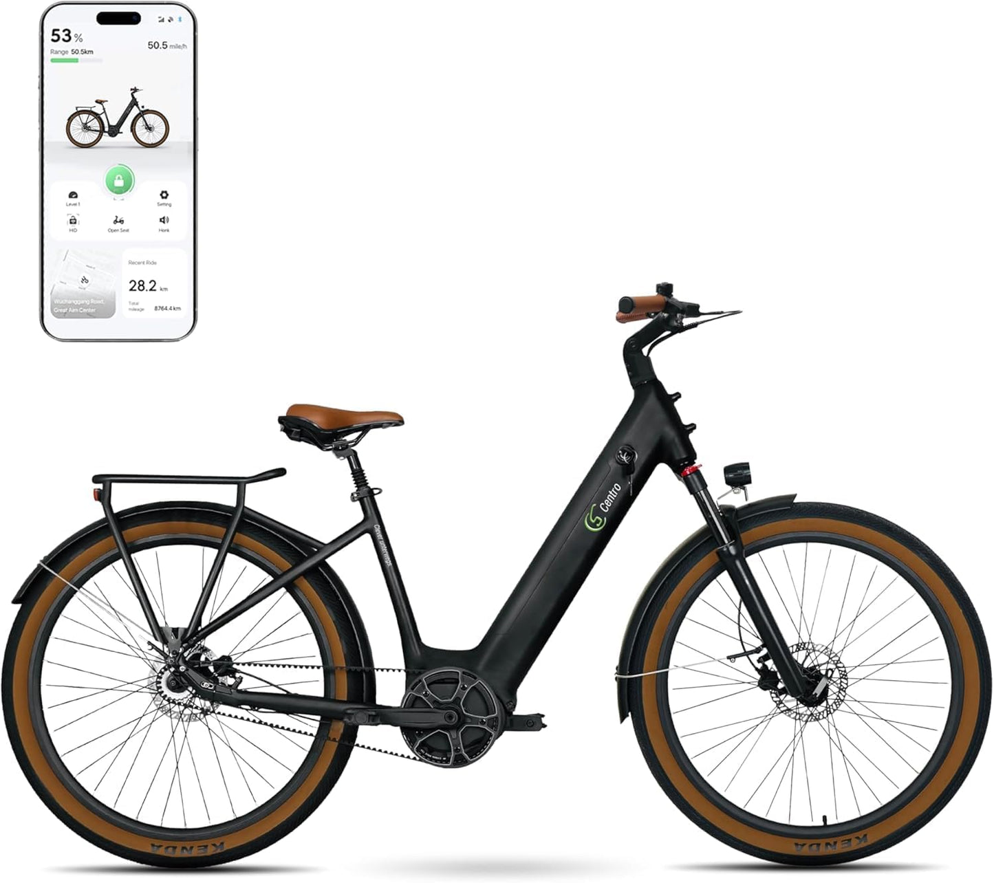 E-SUV CityBike C5R Centro mit Riemenantrieb