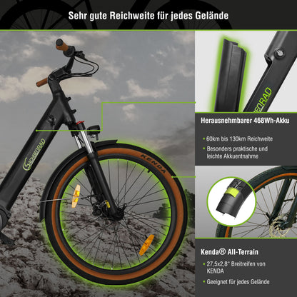 E-SUV CityBike C5R Centro with belt drive 