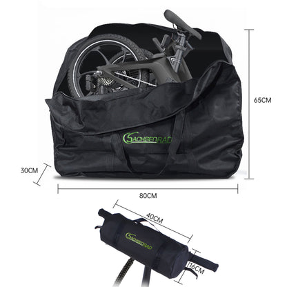 Folding bike transport bag for SachsenRAD F2 / F11 / F12