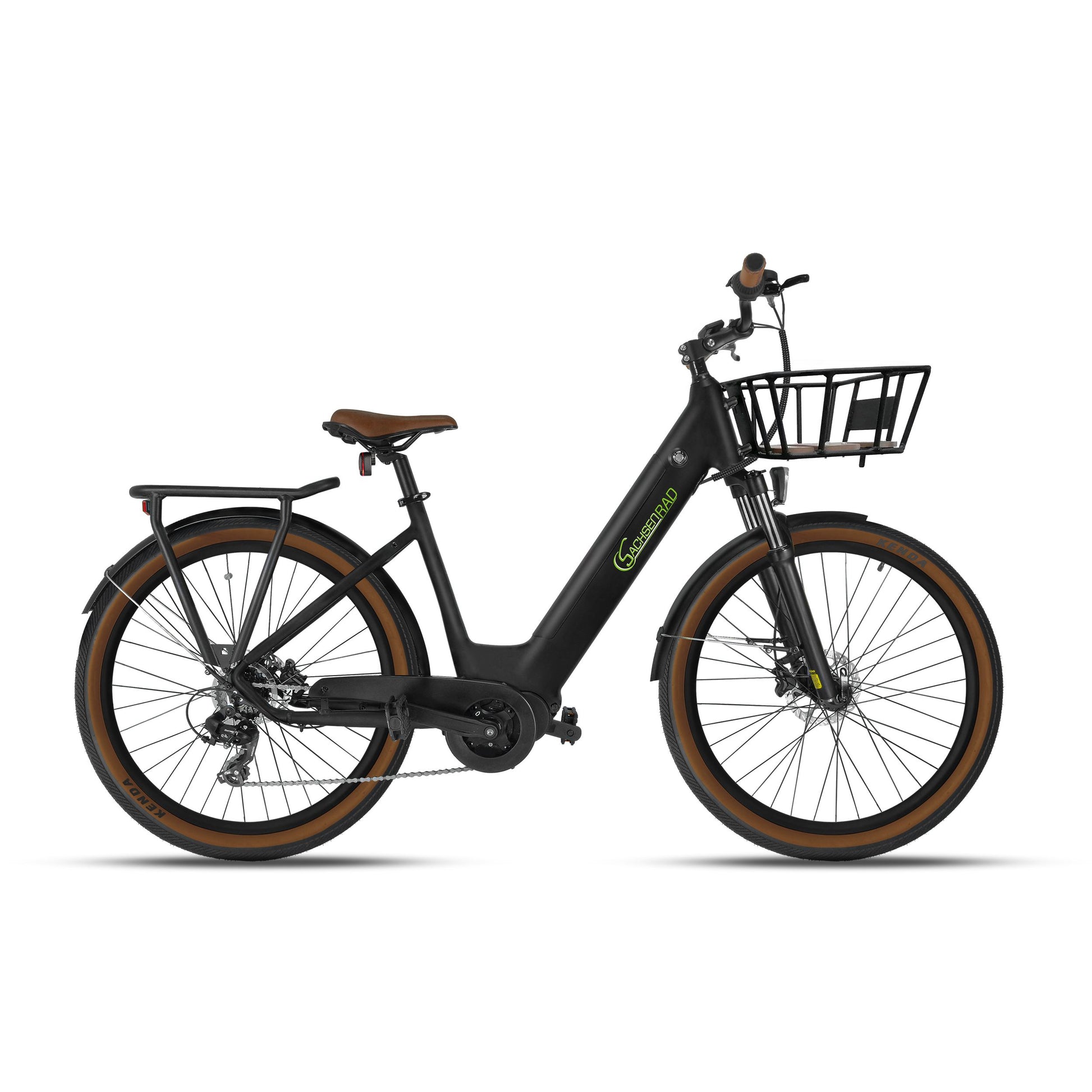 Bicycle basket for the e-bikes C5, S8, F6 and R8 Flex III