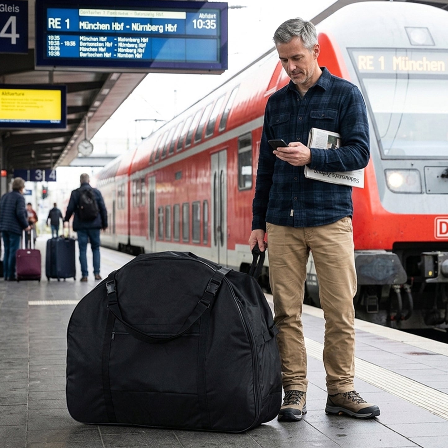Faltrad-Transporttasche Premium für SachsenRAD F2 / F3 / F11 / F12