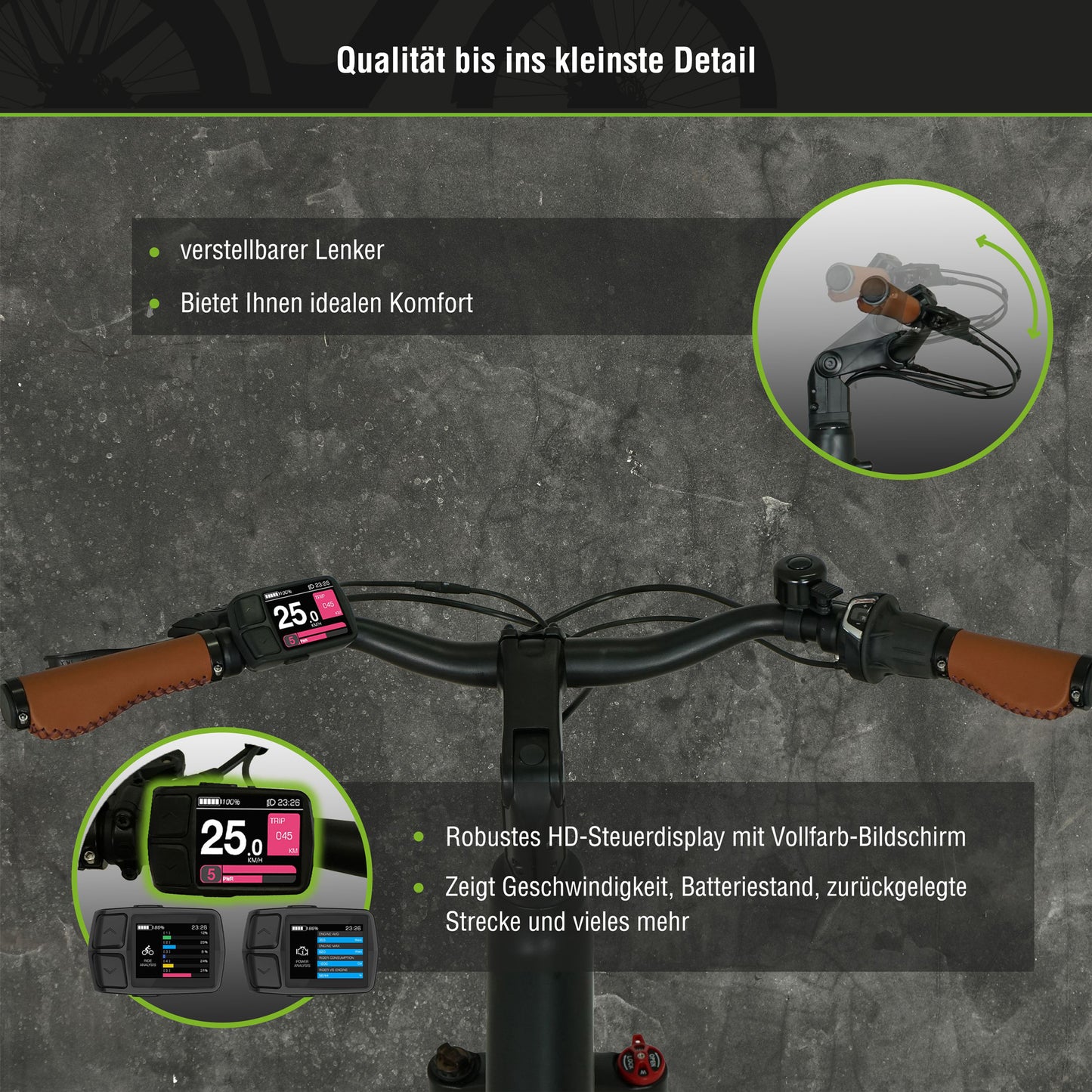 E-SUV CityBike C5 Centro mit Diebstahlsicherung