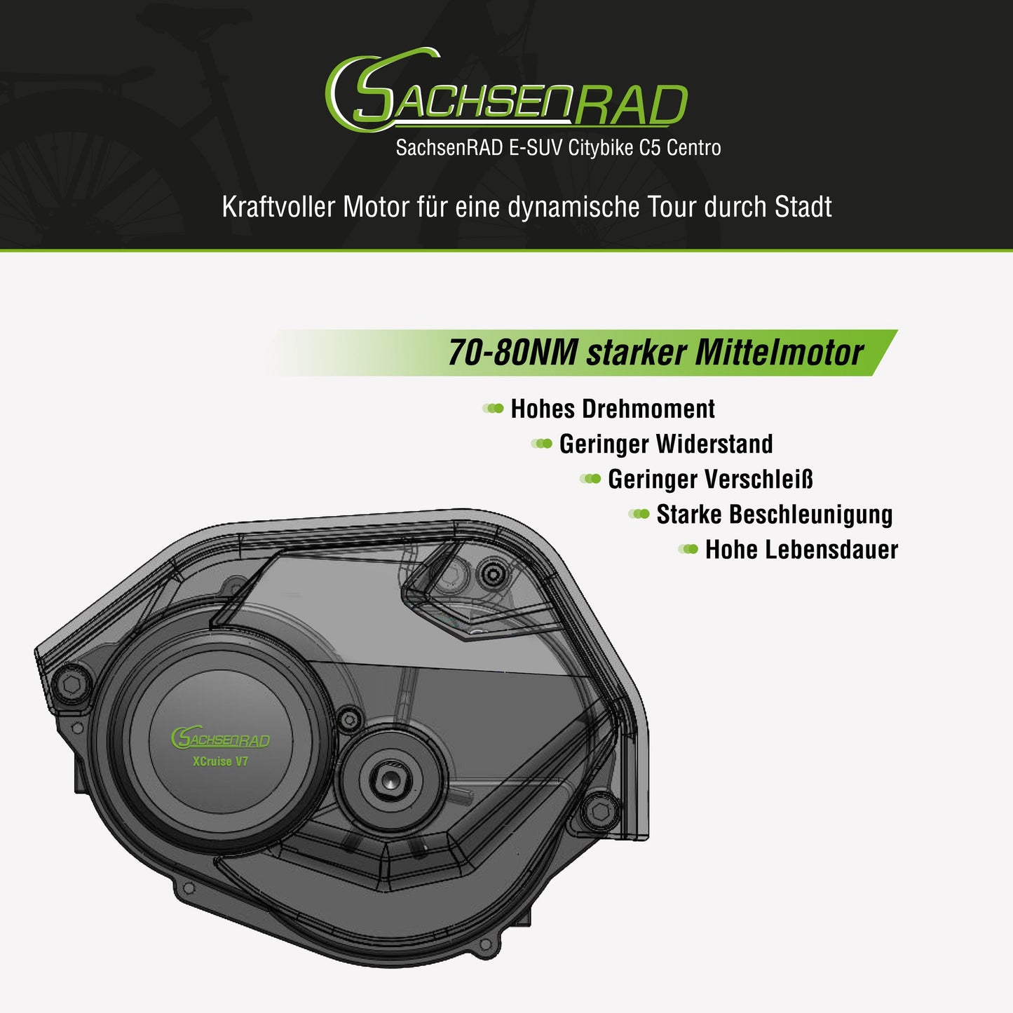 [Gebraucht] E-SUV CityBike C5 Centro mit Diebstahlsicherung