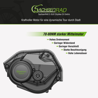 [Gebraucht] E-SUV CityBike C5 Centro mit Diebstahlsicherung