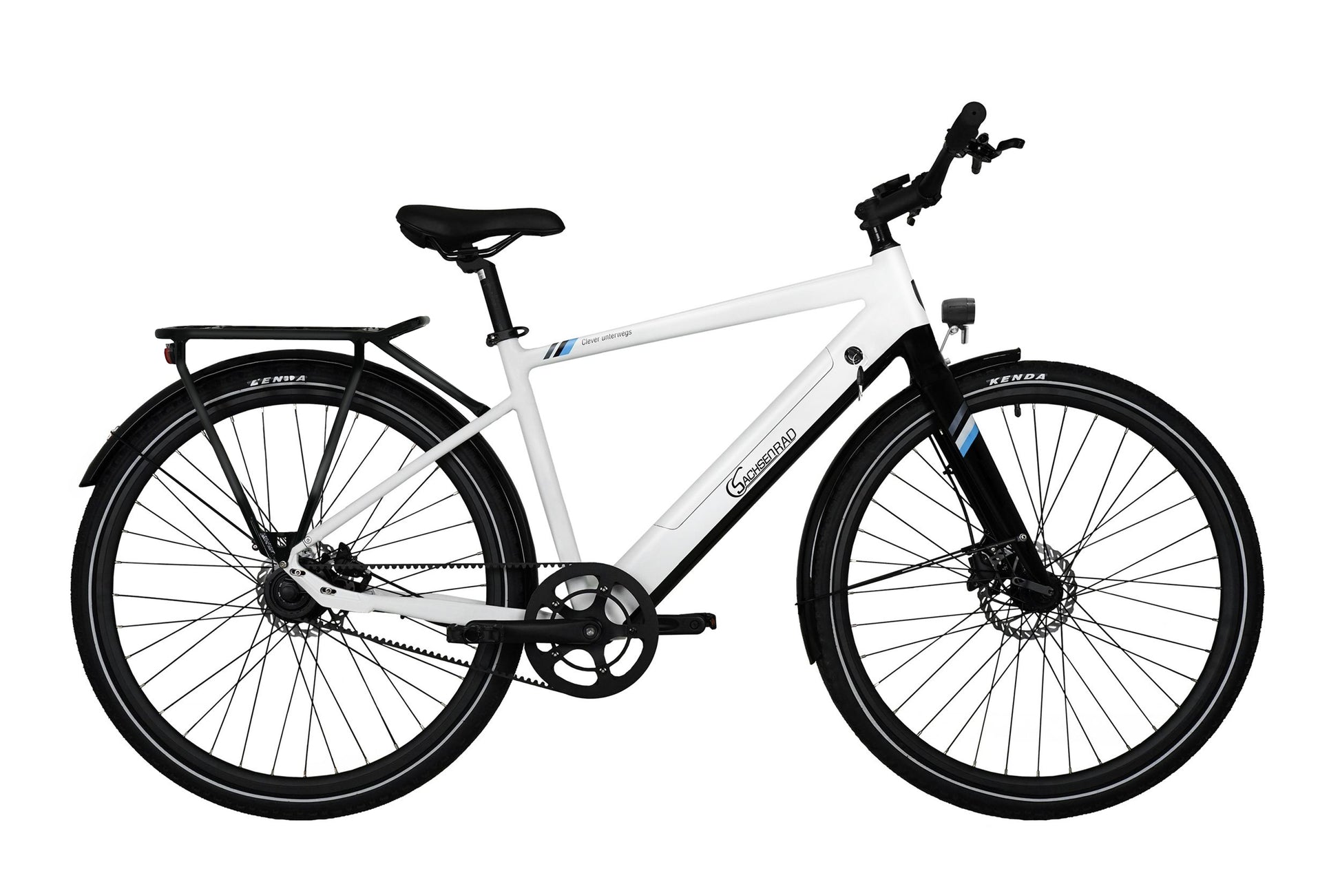e citybike The SachsenRAD CityBike C3T is a beautiful and lightweight e-bike for the city and for trekking tours with a low-maintenance belt drive. The 28-inch e-bike
