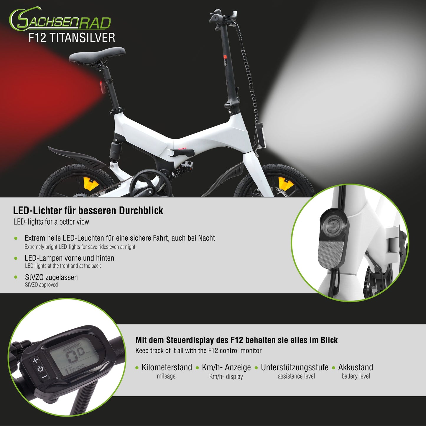 E-folding bike F12