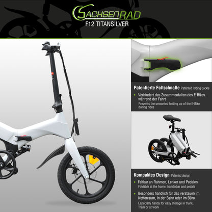 E-folding bike F12