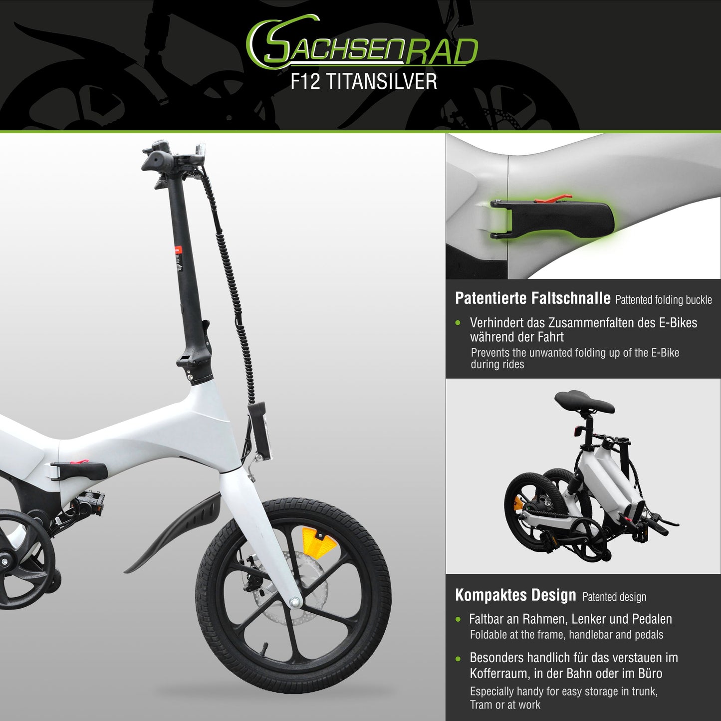 [Gebraucht] E-Faltrad F12