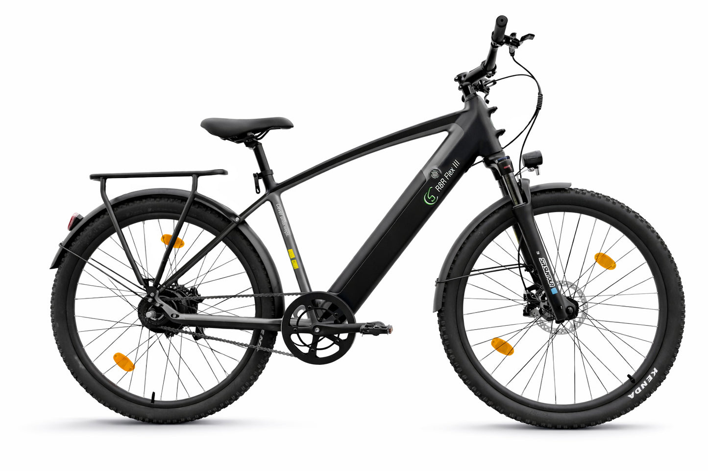 E-Trekking Mountainbike R8R Flex III  mit Riemenantrieb