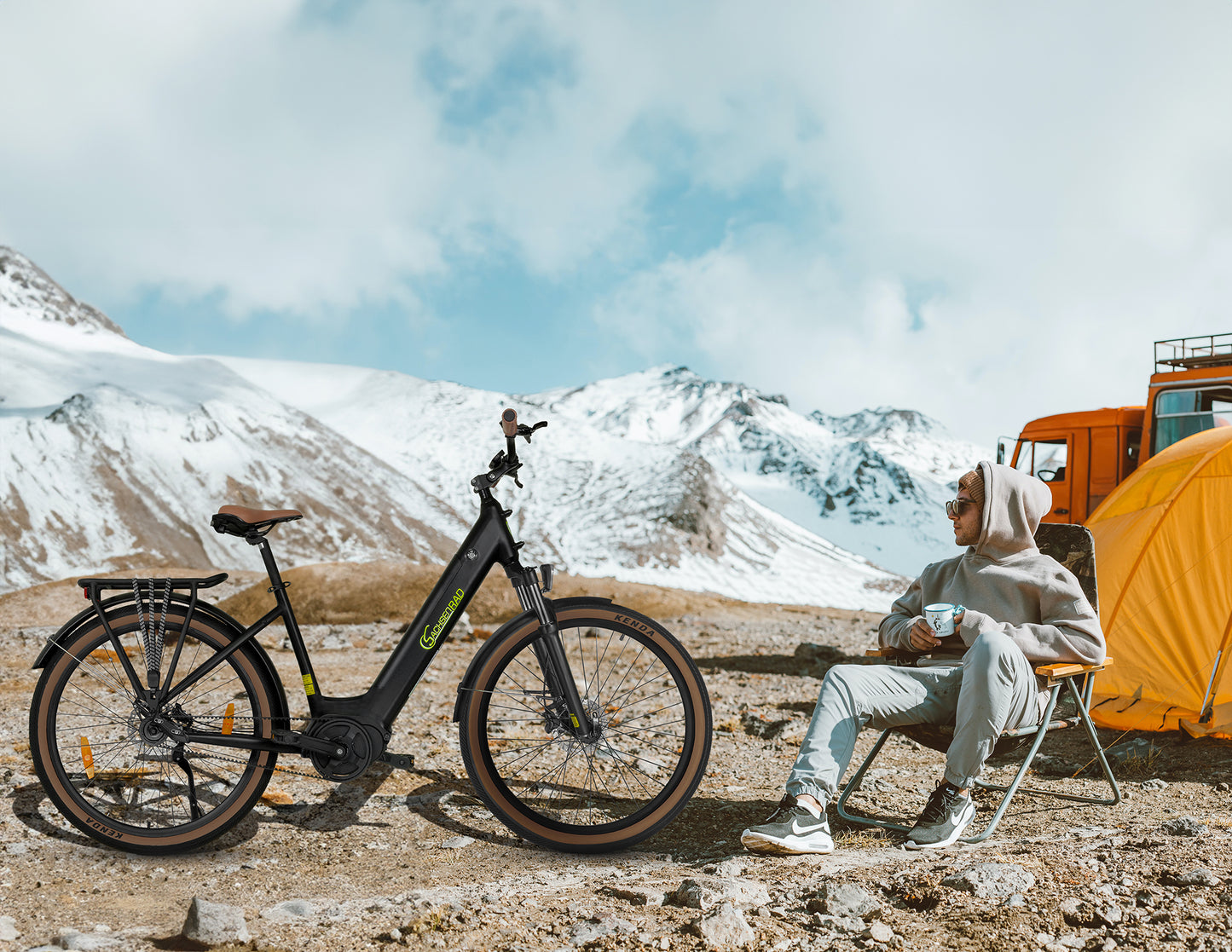 E-SUV CityBike C5R Centro mit Riemenantrieb