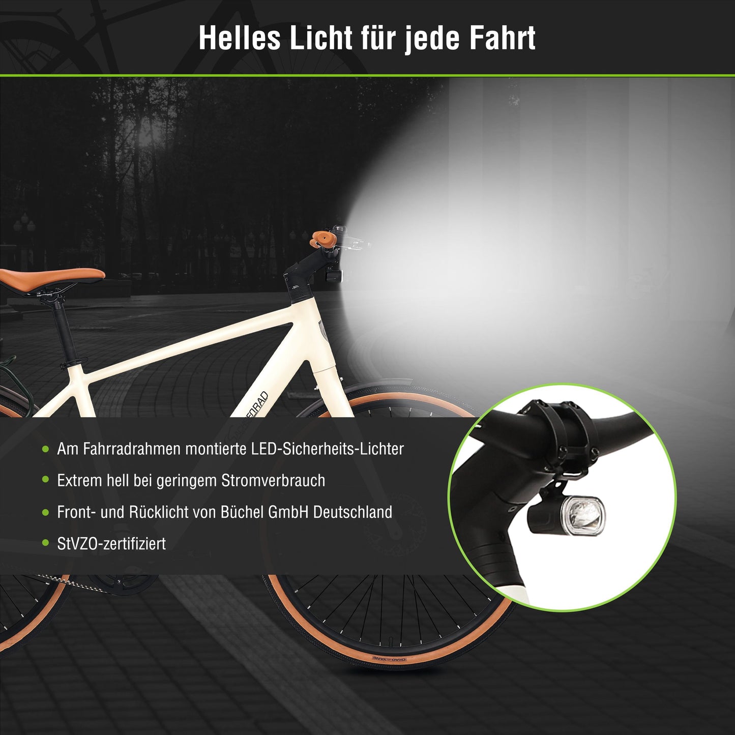 [Gebraucht] Urban City E-Bike C3M Roma II mit KI-Unterstützung