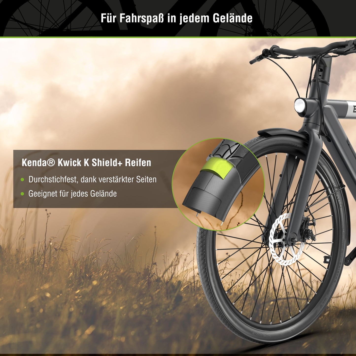 xBird Urban E-City Bike C6M Connect