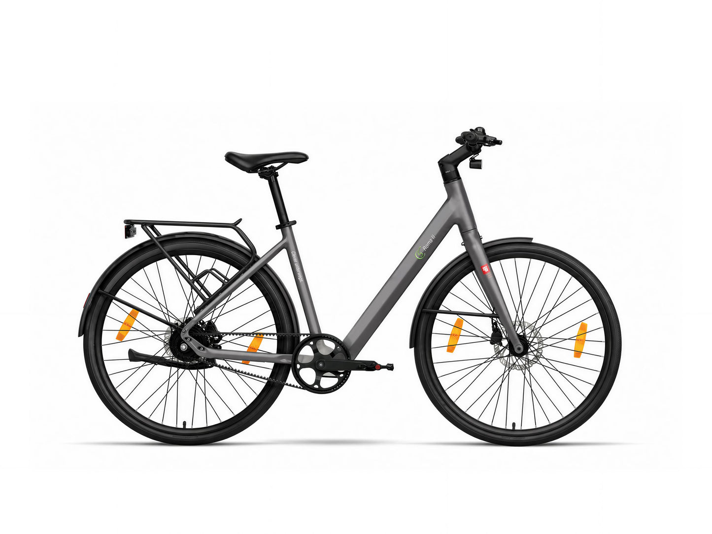 Urban City E-Bike C3V Roma II, grau, mit KI-Unterstützung