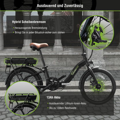 E-Folding Bike F2 Farmers Folding Edition 2024