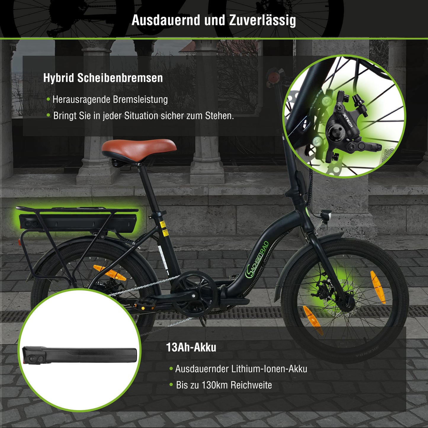 E-Folding Bike F2 Farmers Folding Edition 2024