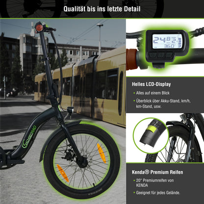 E-Folding Bike F2 Farmers Folding Edition 2024