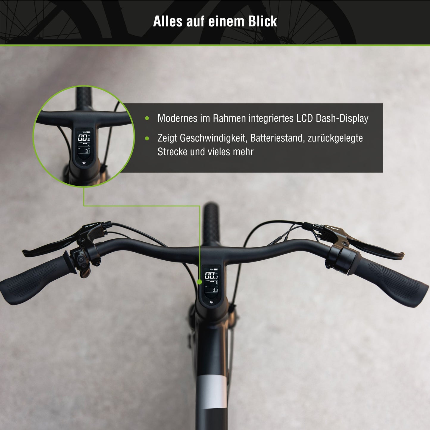 xBird C6R Connect Urban E-City-Bike – mit Riemenantrieb