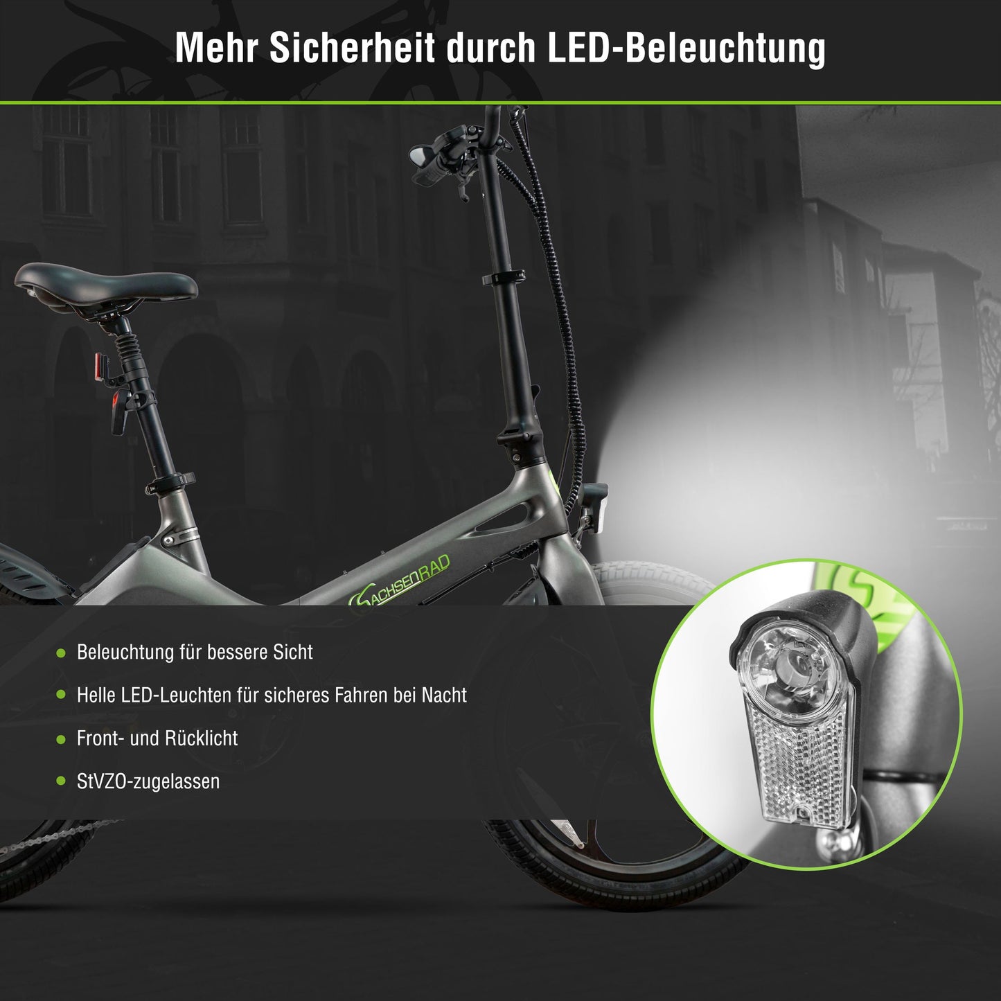 [Gebraucht] E-Faltrad F11 Pro MagPuma mit Transporttasche und Rückspiegel