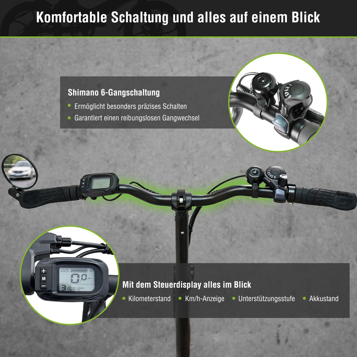 [Gebraucht] E-Faltrad F11 Pro MagPuma mit Transporttasche und Rückspiegel