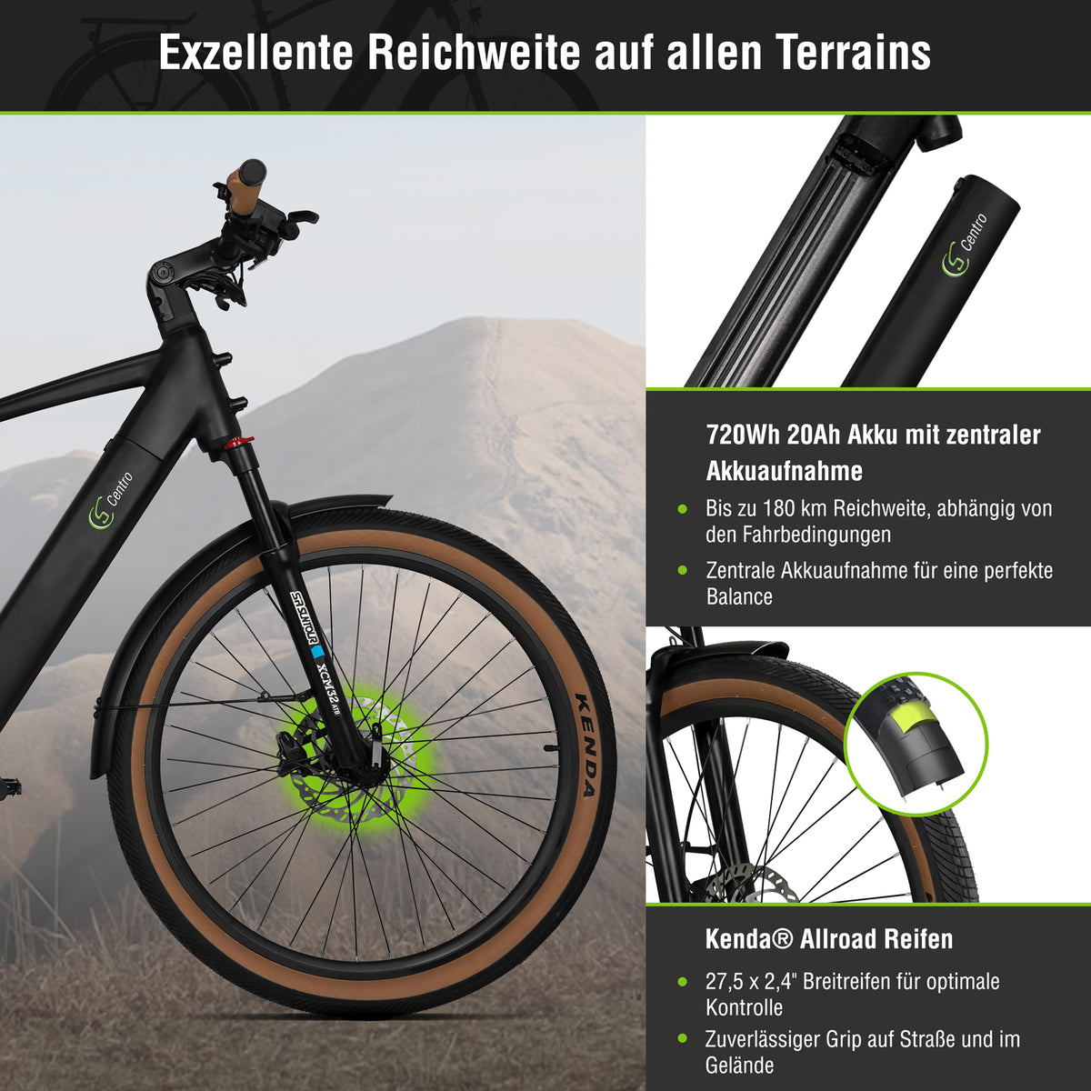 E-SUV S8R Centro mit Riemenantrieb