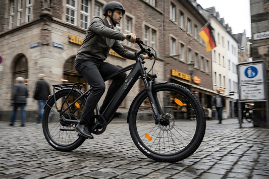 E-Trekking-Bike R8R Flex III mit Gepäckträger