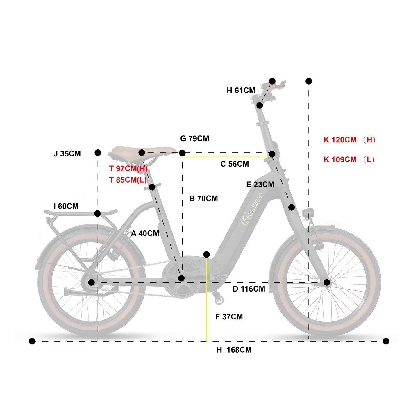 E-Faltrad F3 Centro