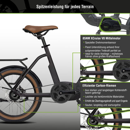 E-Faltrad F3G Centro mit automatischer Schaltung