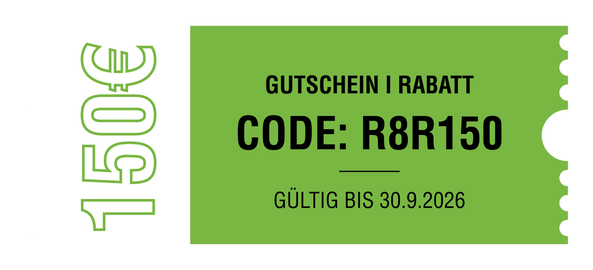 E-Trekking-Bike R8R Flex III mit Gepäckträger