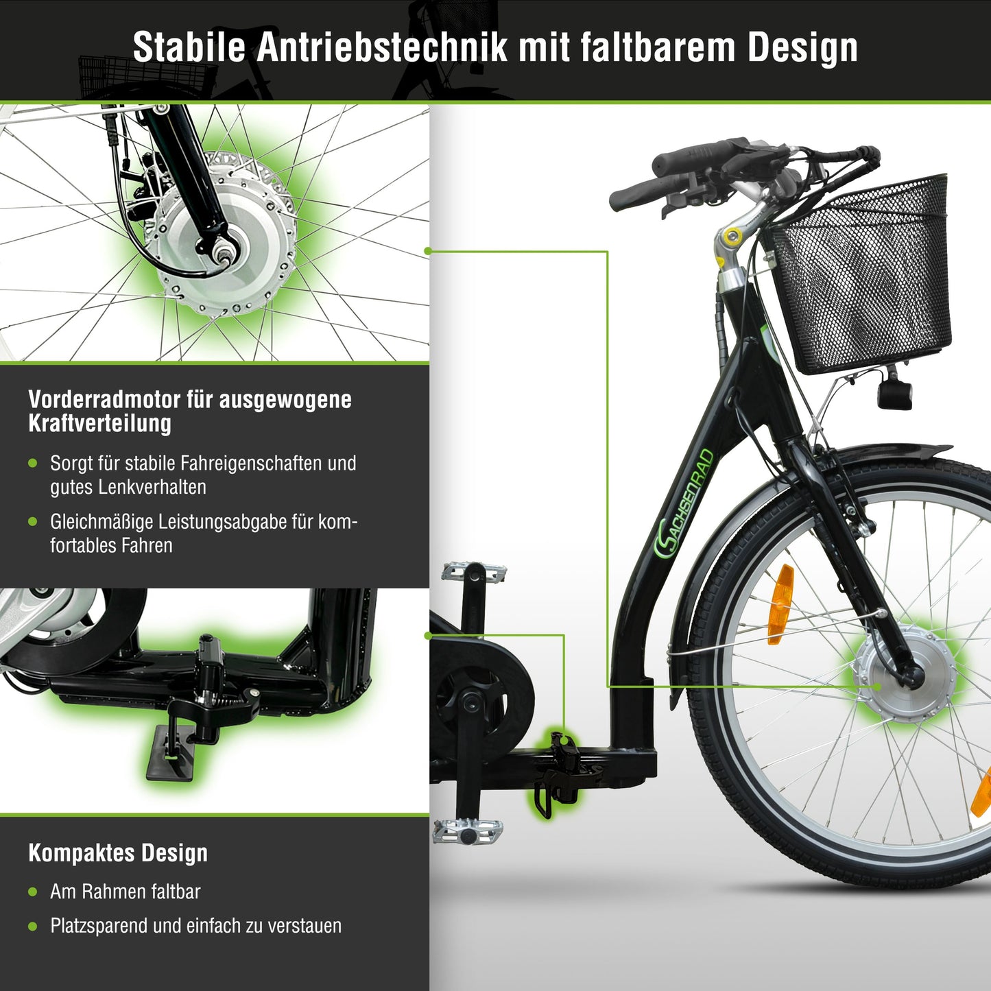 [Gebraucht] T3A Trio II faltbar mit Alarmanlage