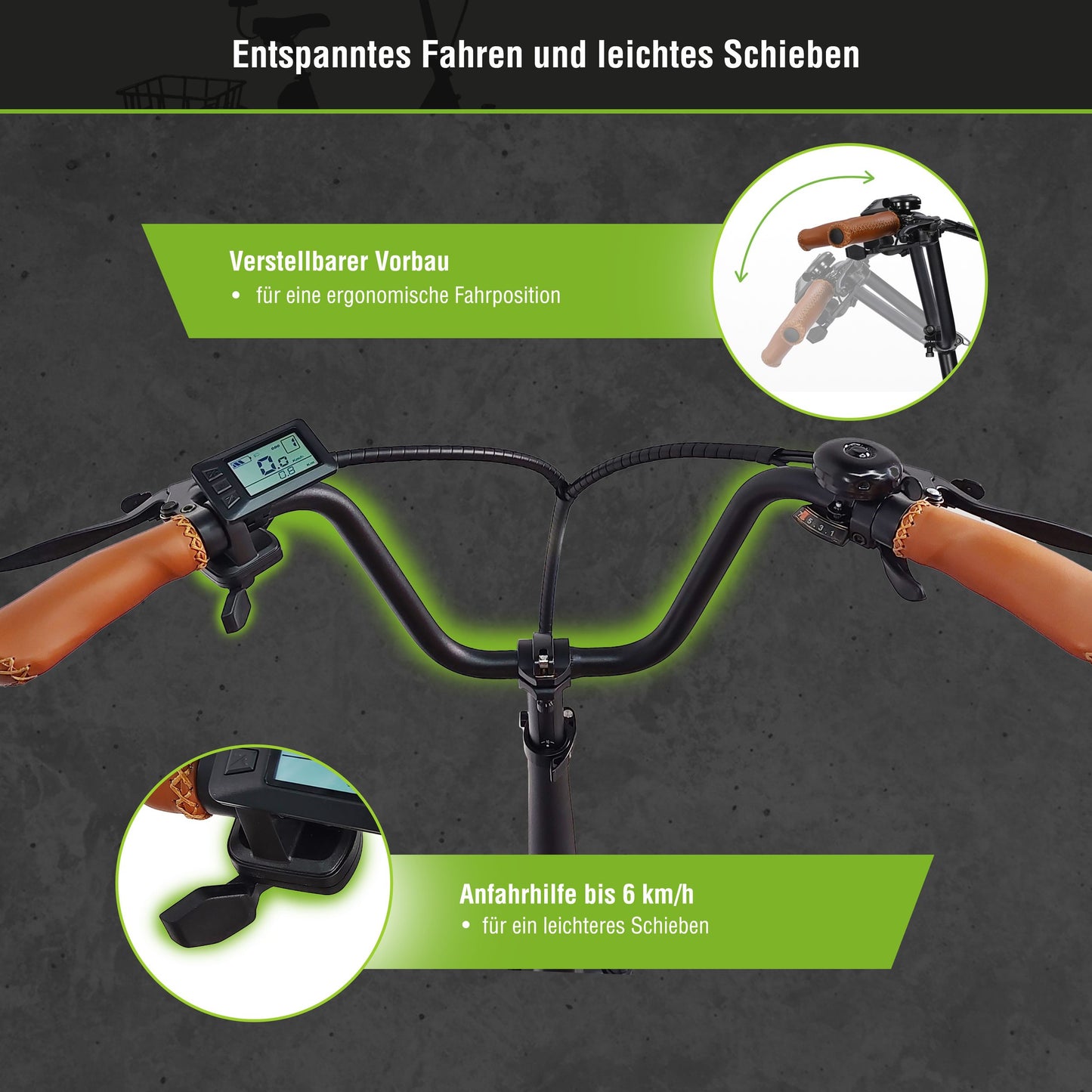 E-Lastenrad  T6S Comfort Air