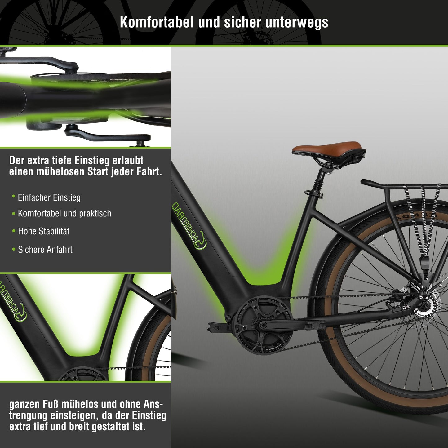 E-SUV CityBike C5R Centro with belt drive 