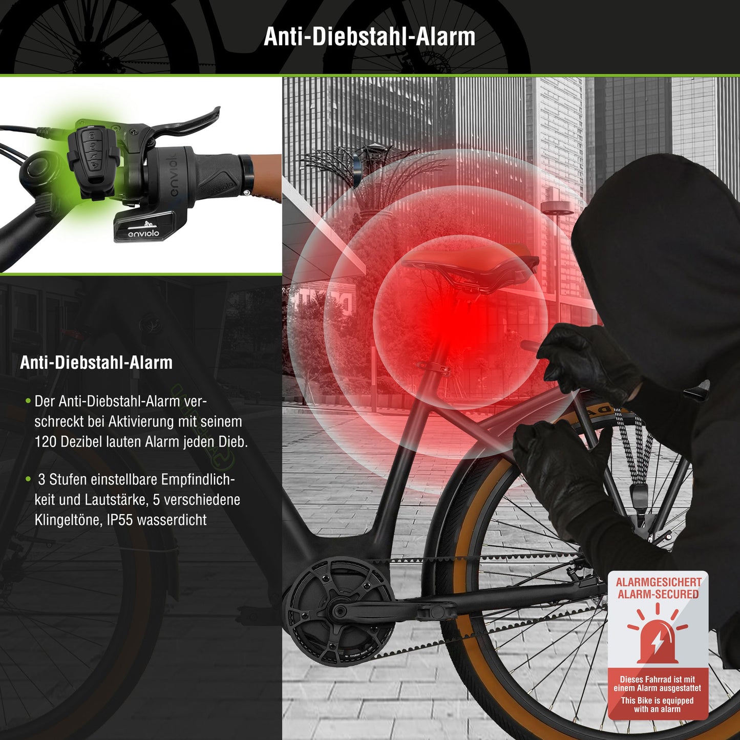 E-SUV CityBike C5R Centro with belt drive 