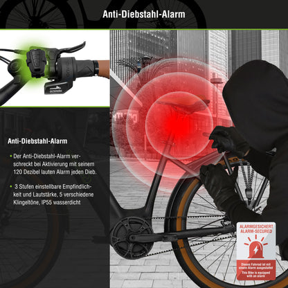 E-SUV CityBike C5R Centro with belt drive 